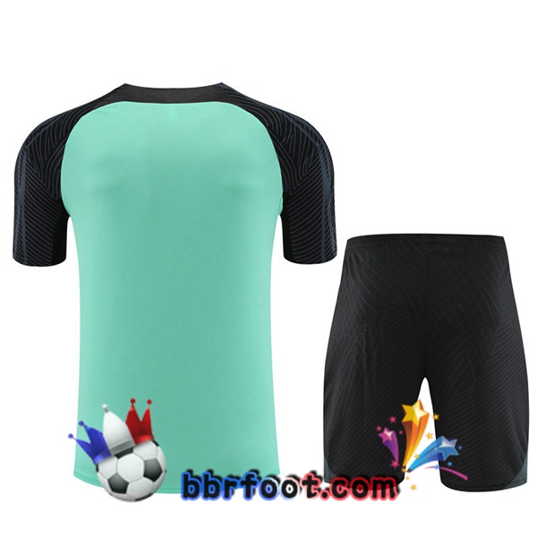 Ensemble Training T-Shirts FC Chelsea + Shorts Vert 2023/2024