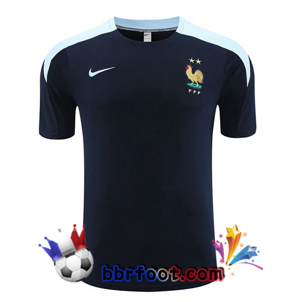 Training T-Shirts France Bleu Royal 2023/2024