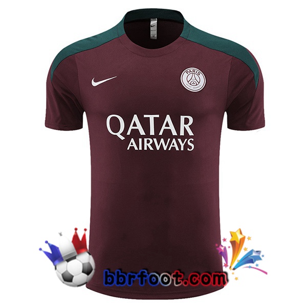 Training T-Shirts Paris PSG Rouge 2023/2024