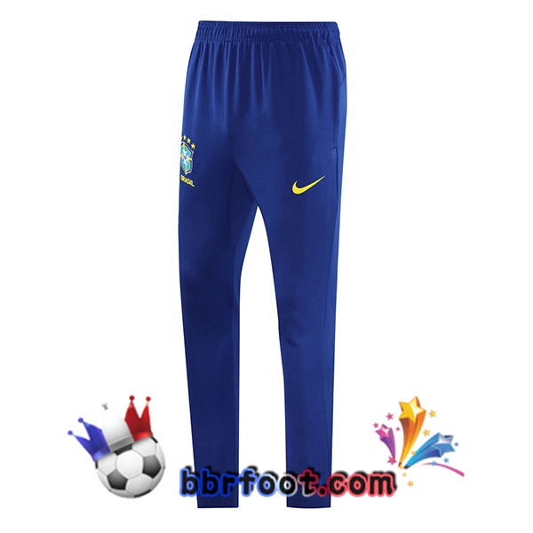 Pantalon Foot Bresil Bleu 2023/2024