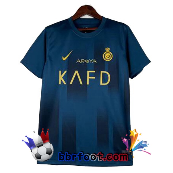 Maillot Foot Al-Nassr FC Exterieur Bleu 2023/2024