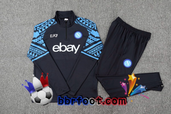 Survetement Foot SSC Naples Bleu Royal 2023/2024