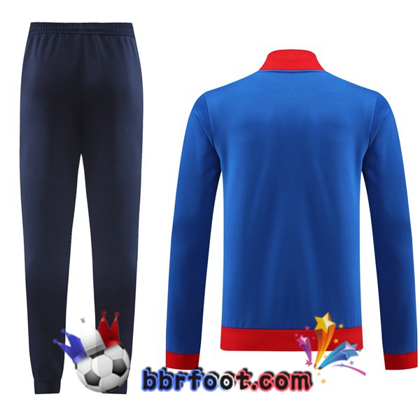 Survetement Foot - Veste Lyon OL Bleu 2023/2024