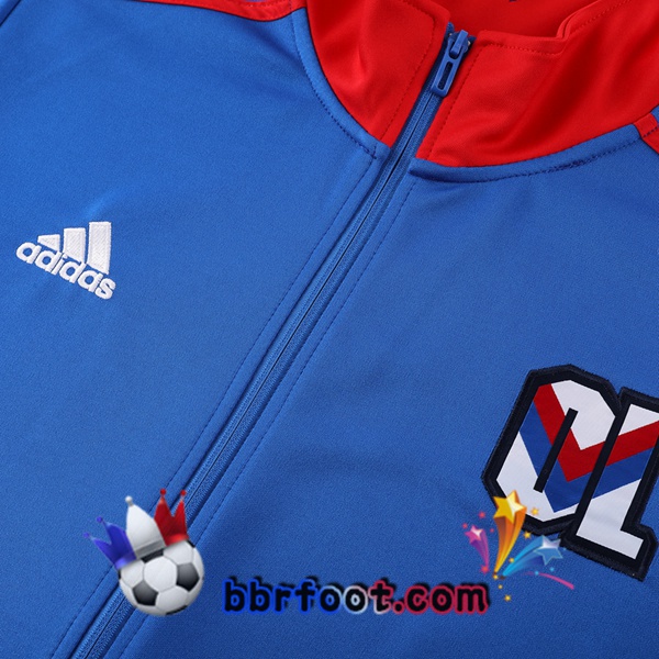 Survetement Foot - Veste Lyon OL Bleu 2023/2024