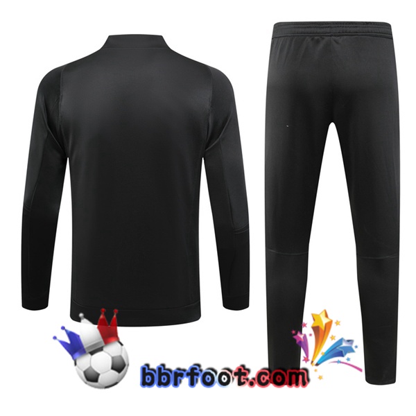 Survetement Foot - Veste Inter Miami CF Noir 2023/2024