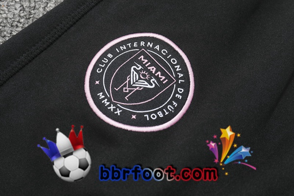 Survetement Foot - Veste Inter Miami CF Noir 2023/2024
