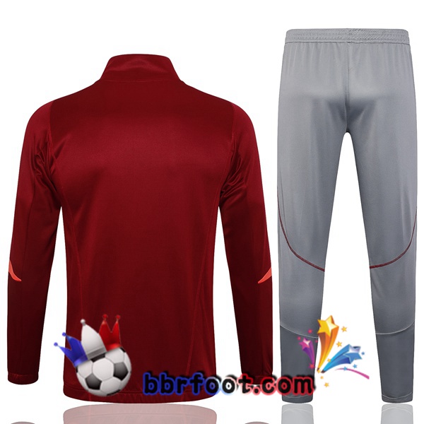 Survetement Foot - Veste Arsenal Rouge 2023/2024