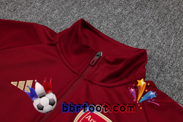Survetement Foot - Veste Arsenal Rouge 2023/2024