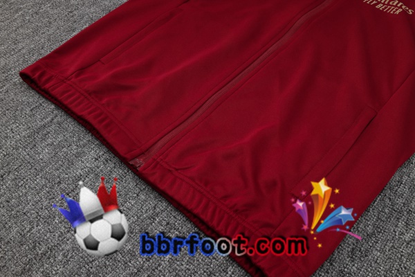 Survetement Foot - Veste Arsenal Rouge 2023/2024