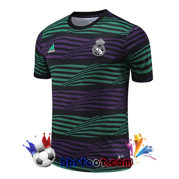 Training T-Shirts Real Madrid Noir Vert 2023/2024