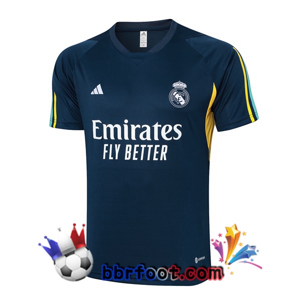 Training T-Shirts Real Madrid Bleu Royal 2023/2024 Training T-Shirts Real Madrid Bleu Royal 2023/2024