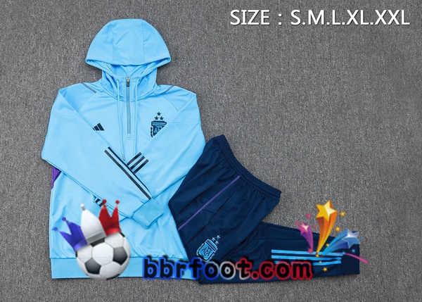Survetement de Foot - Sweat A Capuche Argentine Bleu 2023/2024