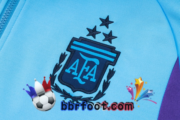 Survetement de Foot - Sweat A Capuche Argentine Bleu 2023/2024