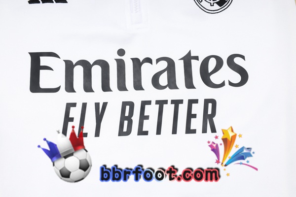Survetement de Foot - Sweat A Capuche Real Madrid Blanc 2023/2024
