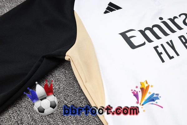 Survetement de Foot - Sweat A Capuche Real Madrid Blanc 2023/2024