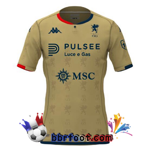 Maillot Foot Genoa CFC Third Jaune 2023/2024