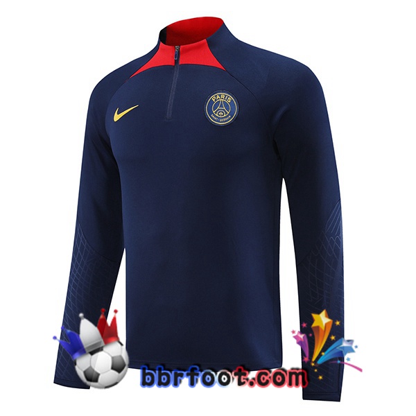 Sweatshirts Homme Paris PSG Bleu Royal 2023/2024