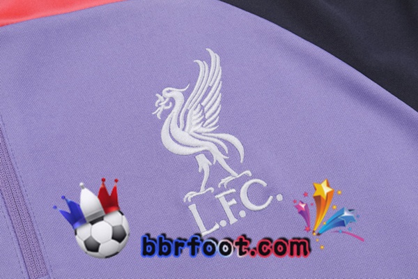 Survetement Foot FC Liverpool Pourpre 2023/2024