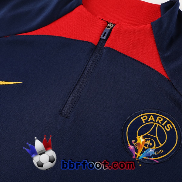 Survetement Foot Paris PSG Bleu Royal 2023/2024