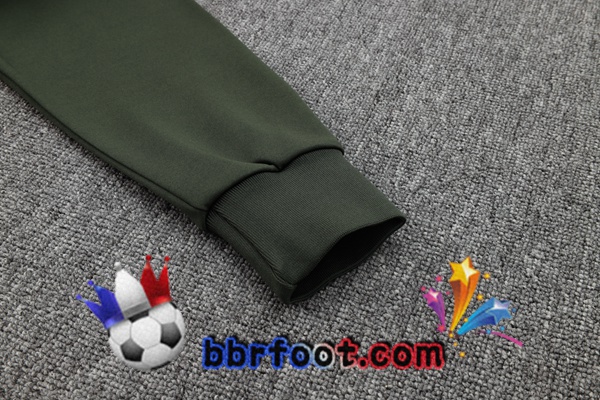 Survetement de Foot - Sweat A Capuche FC Barcelone Vert 2023/2024