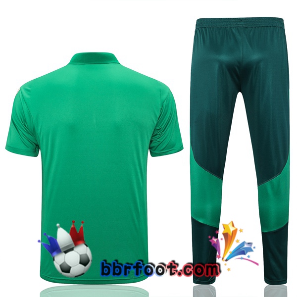 Polo Foot Mexique + Pantalon Vert 2023/2024