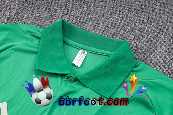 Polo Foot Mexique + Pantalon Vert 2023/2024