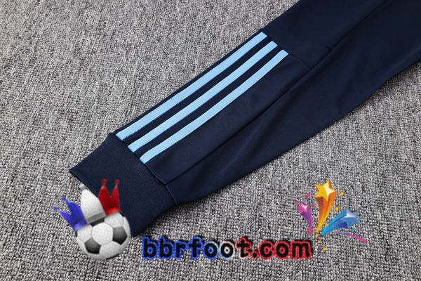 Veste Survetement Foot Argentine Bleu Royal 2023/2024