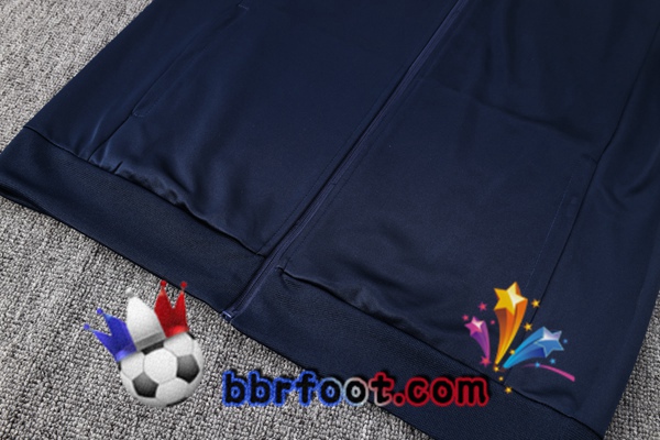 Veste Survetement Foot Argentine Bleu Royal 2023/2024