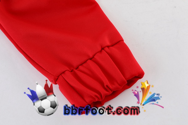 Veste Survetement Foot Bayern Munich Rouge 2023/2024