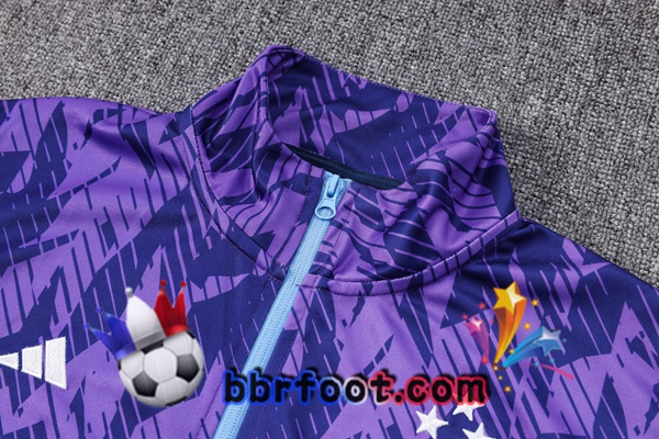 Veste Survetement Foot Argentine Pourpre 2023/2024