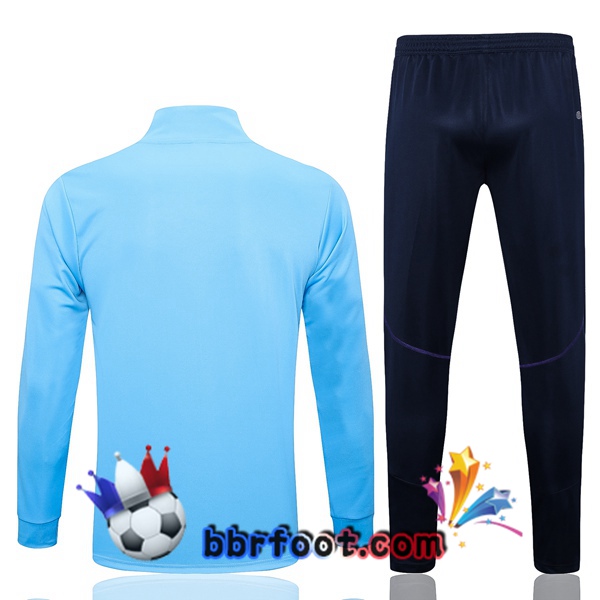 Veste Survetement Foot Argentine Bleu 2023/2024