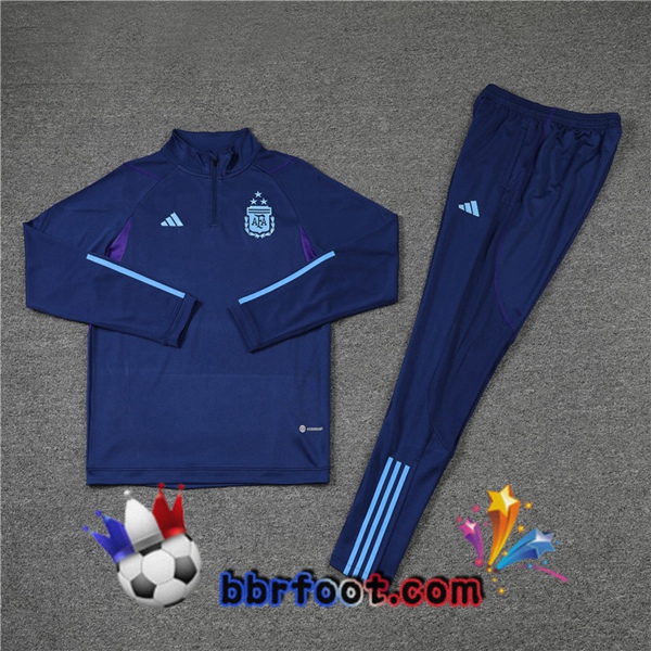 Survetement Foot Argentine Bleu Royal 2023/2024