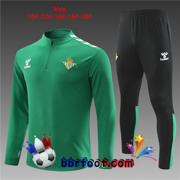 Survetement Foot Real Betis Enfant Vert 2023/2024