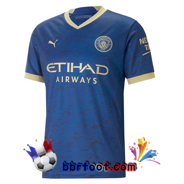 Maillot Foot Manchester City Spécial Bleu 2022/2023