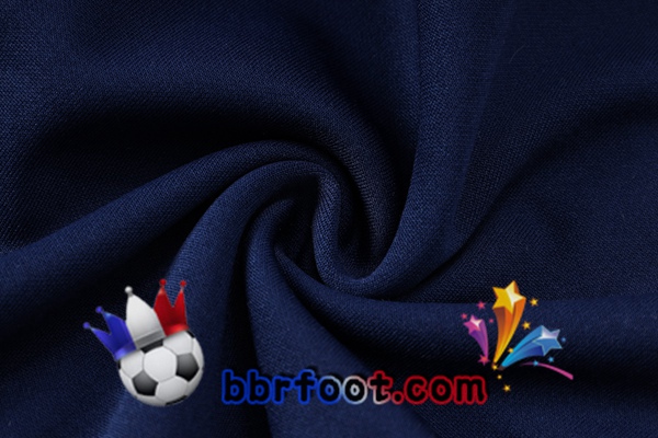 Veste A Capuche Survetement Foot Paris PSG Bleu Royal 2023/2024