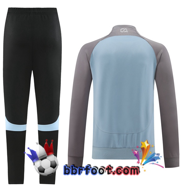Veste Survetement Foot Club America Bleu 2023/2024