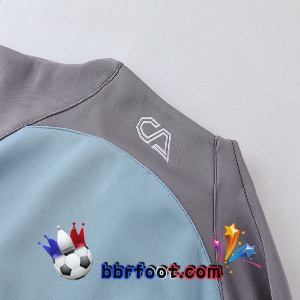 Veste Survetement Foot Club America Bleu 2023/2024