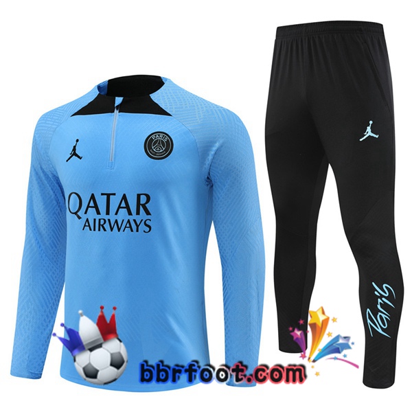 Survetement Foot Paris PSG Bleu 2023/2024