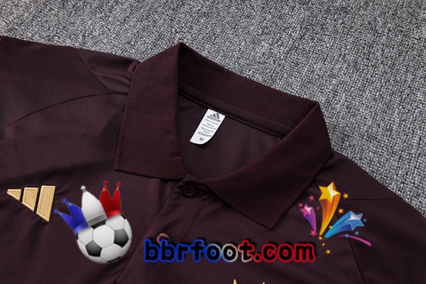 Polo Foot Allemagne + Pantalon Marron 2023/2024