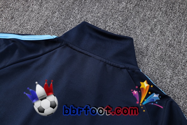 Veste Survetement Foot Argentine Bleu Royal 2023/2024