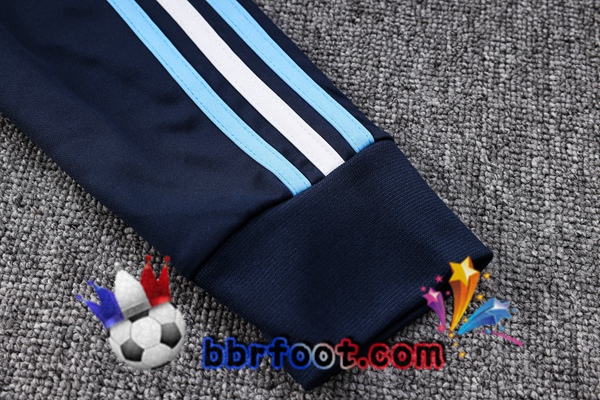 Veste Survetement Foot Argentine Bleu Royal 2023/2024