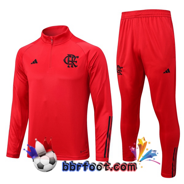 Survetement Foot Flamengo Rouge 2023/2024
