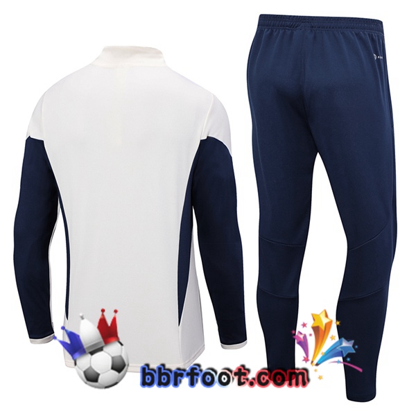 Survetement Foot Italie Blanc 2023/2024