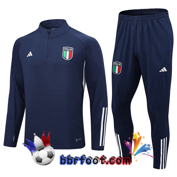 Survetement Foot Italie Bleu Royal 2023/2024 Survetement Foot Italie Bleu Royal 2023/2024