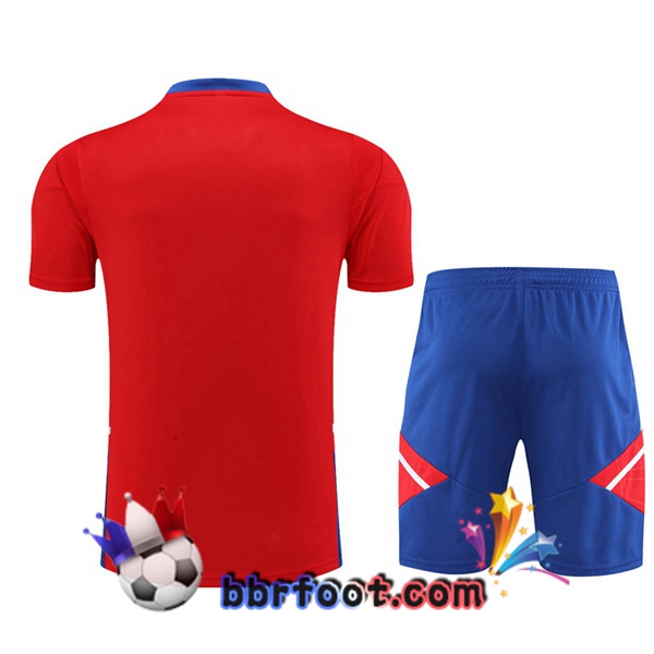 Training T-Shirts Bayern Munich + Shorts Rouge 2023/2024