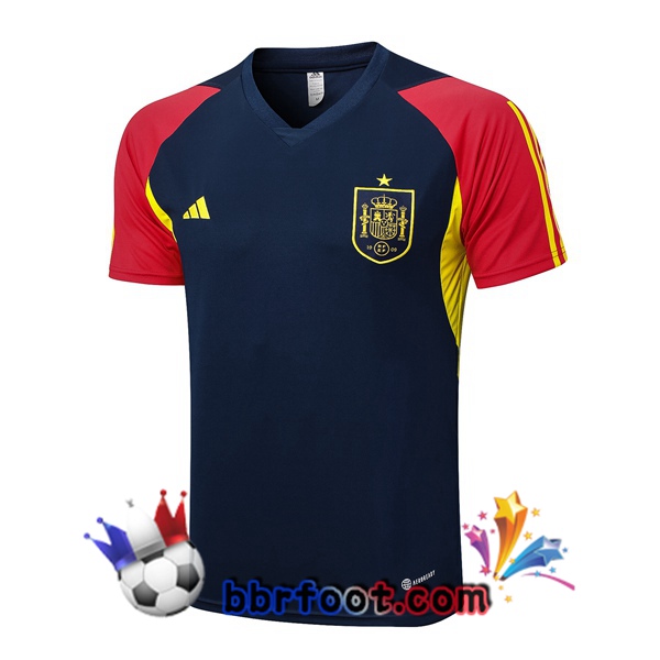 Training T-Shirts Espagne Bleu Royal 2023/2024