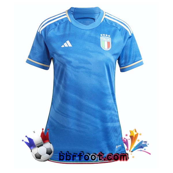 Maillot Foot Italie Femme Domicile Bleu 2023/2024