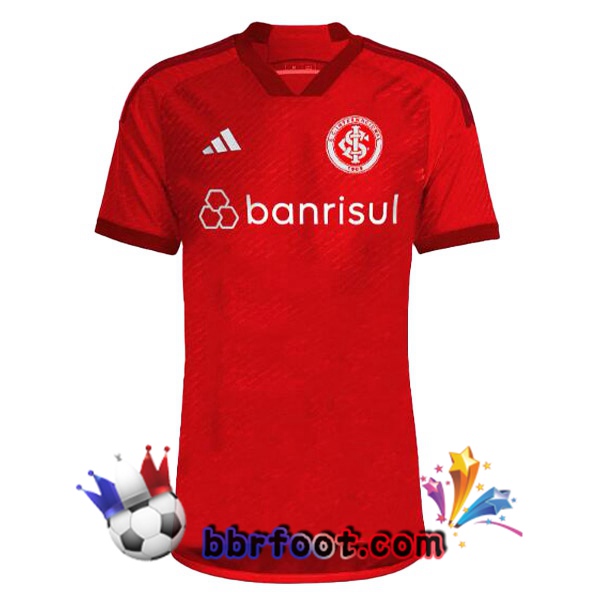Maillot Foot SC Internacional Domicile Rouge 2023/2024