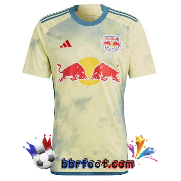 Maillot Foot New York Red Bulls Domicile Jaune 2023/2024
