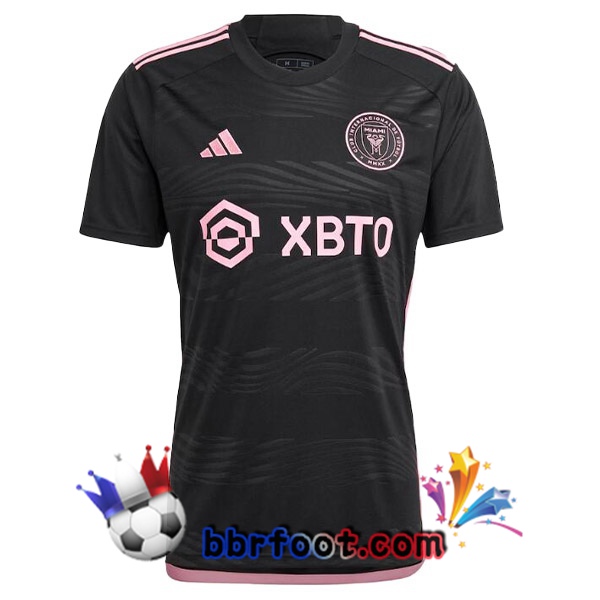 Maillot Foot Inter Miami CF Exterieur Noir 2023/2024